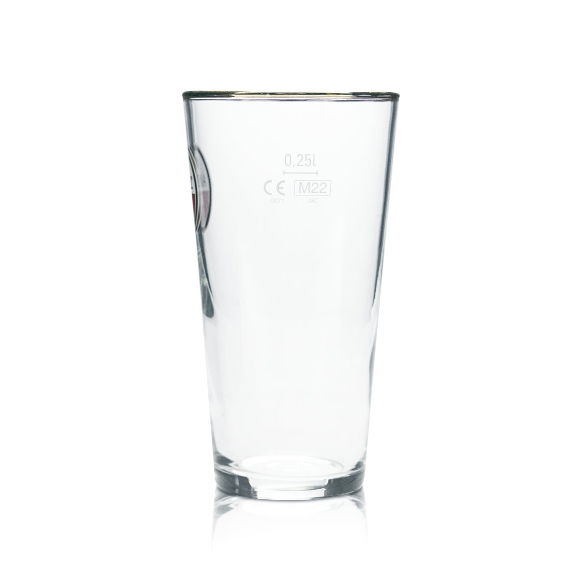 6x verre Amstel 0,25 l, bord doré, verres Gastro Bar Kneipe Mug Cup Beer – Vue 3
