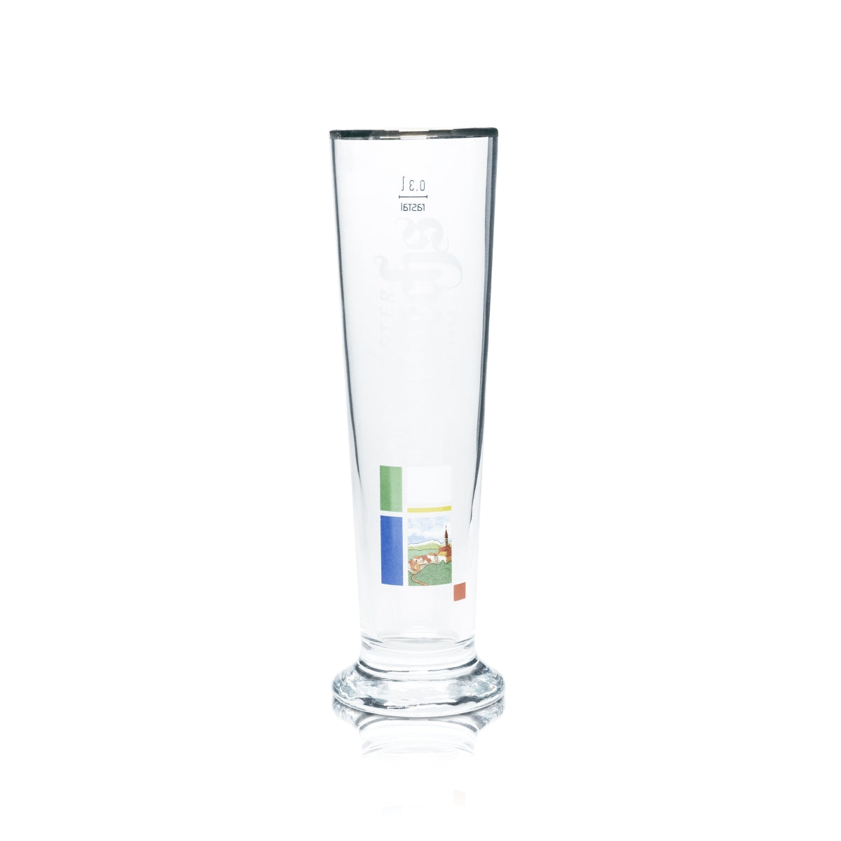 6 verres à bière Andechs 0,3 l, verres à pied, verres à bière, verres à bière, brasserie Kloster, bar gastronomique – Vue 4