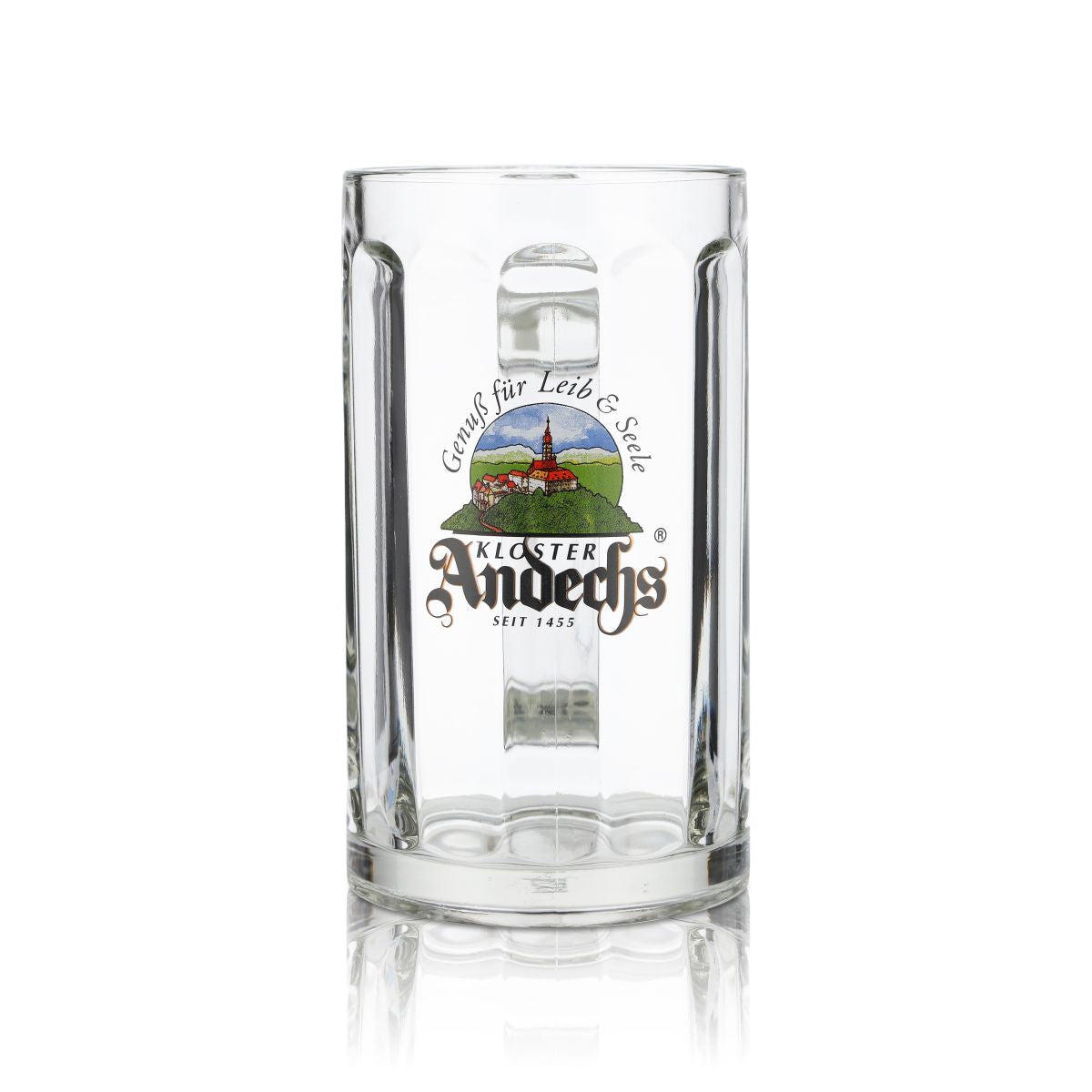 6x Andechs verre 0,5l chope à bière Humpen Seidel set de verres Klosterbrauerei Gastro – Vue 4