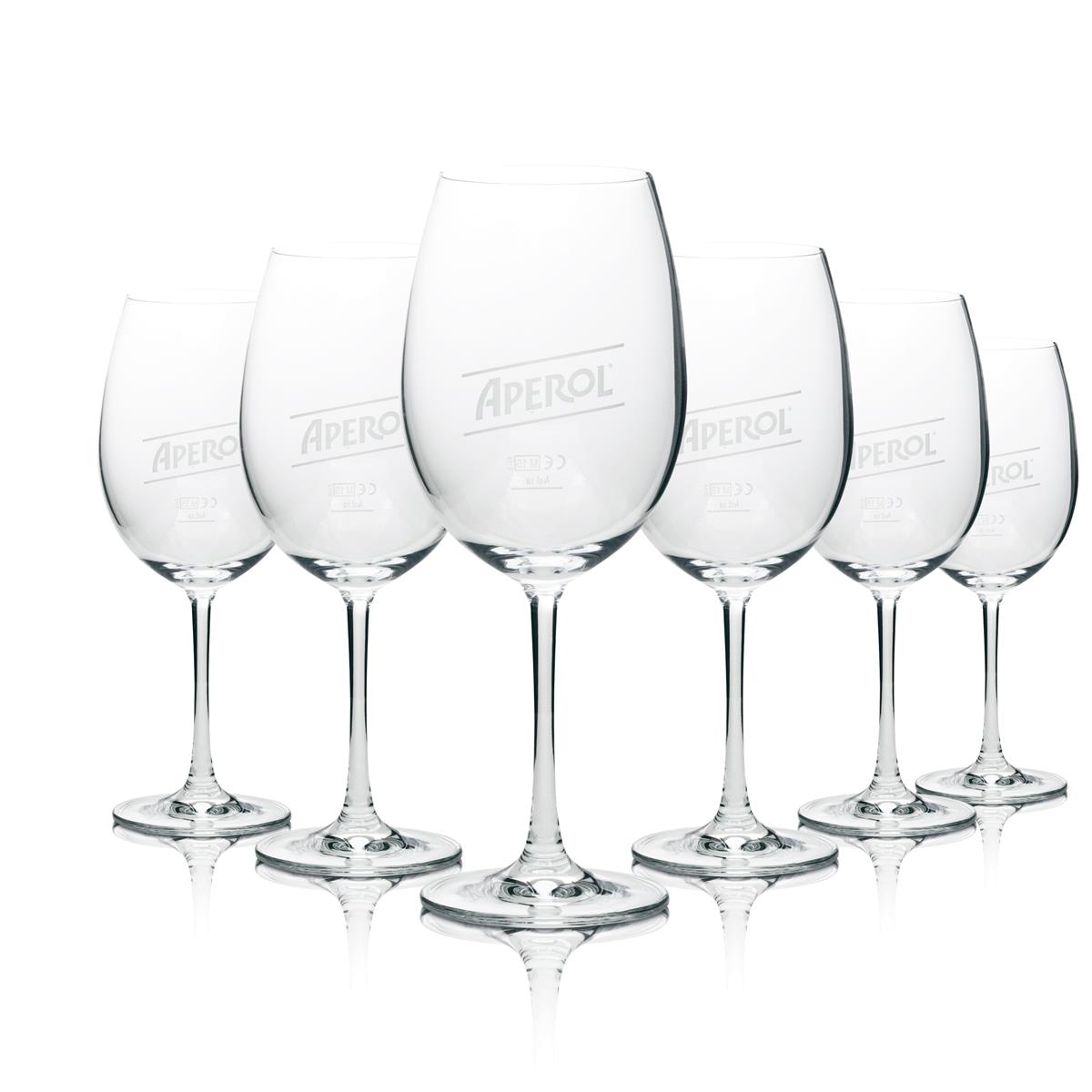 6 verres à apéritif Aperol Verre à vin Aperol