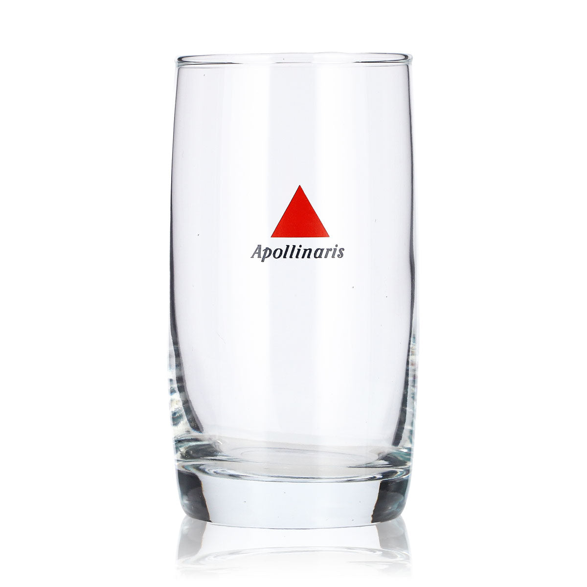 6 verres à eau Apollinaris de 0,22 l, modèle « Tumbler » avec triangle rouge, verre « Lowball » – Vue 2