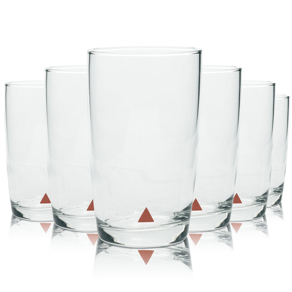 6 verres à eau Apollinaris 0,2 l, nouveau design, verres gastronomiques, verres à cocktail