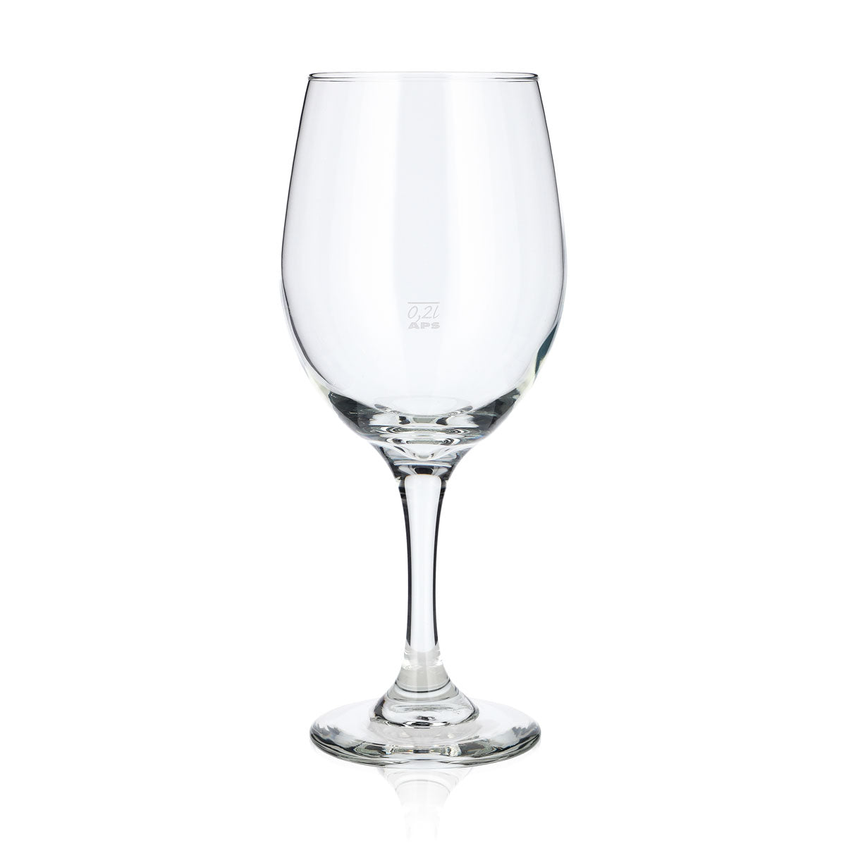 6 verres APS de 0,2 l : verre à vin rouge, verre à vin blanc, calice à vin (lot de 6) – Vue 2