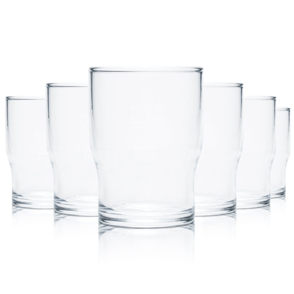 6x Arcoroc Verre 0,18 l Campus Tumbler Verres calibrés Gastronomie Eau Jus