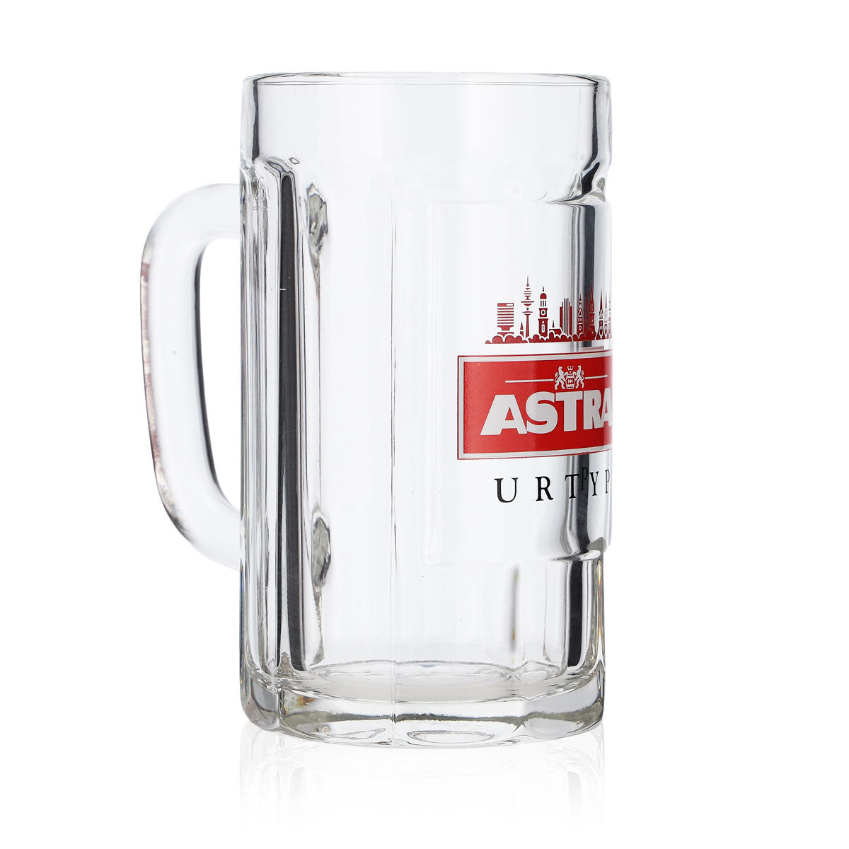 6 verres à bière Astra 0,25 l Krug Kiez « Skyline Hamburg » Sahm Staufeneck – Vue 3