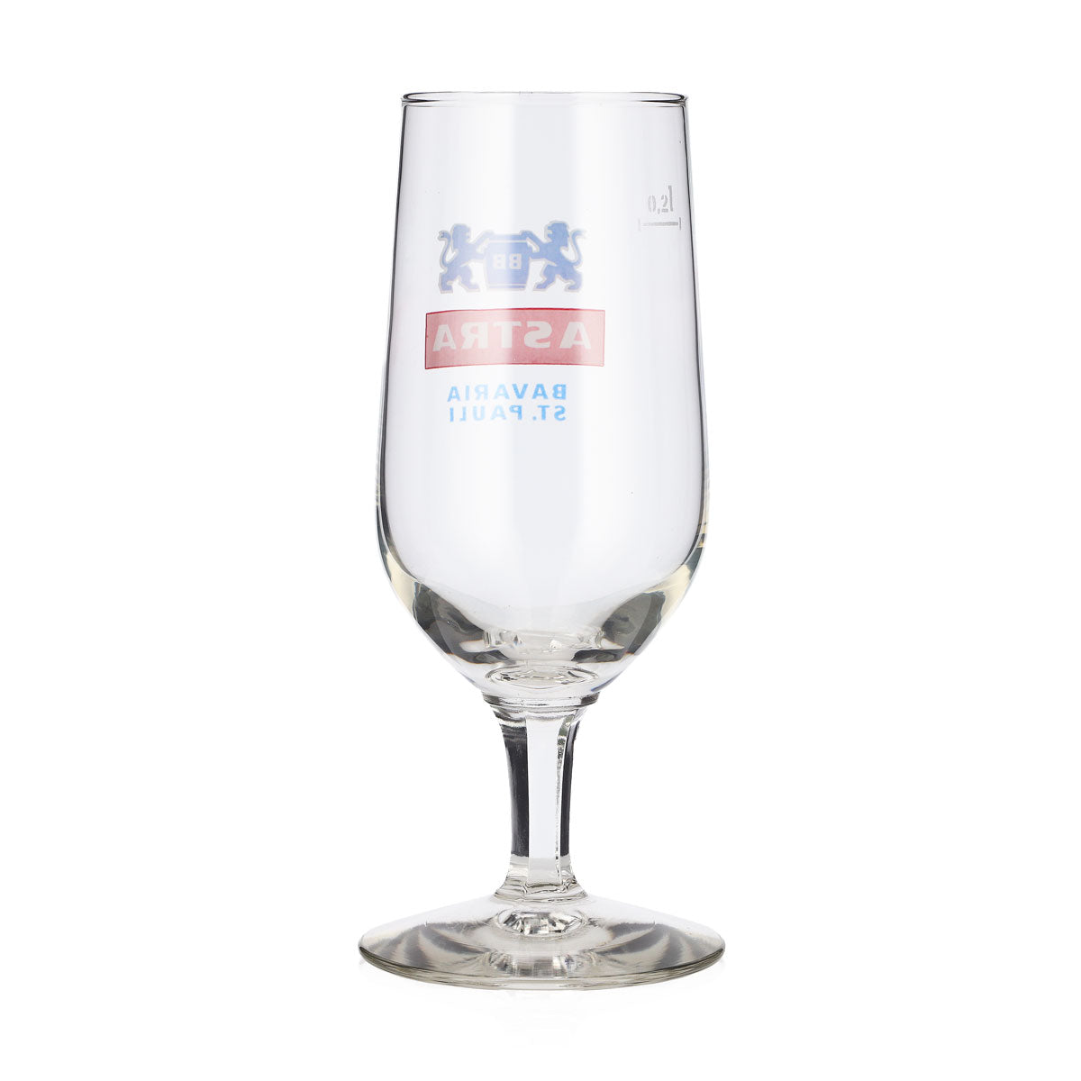 6 verres à bière Astra 0,2 l, forme tulipe, St. Pauli Rastal, verre à bière en forme de coupe – Vue 4