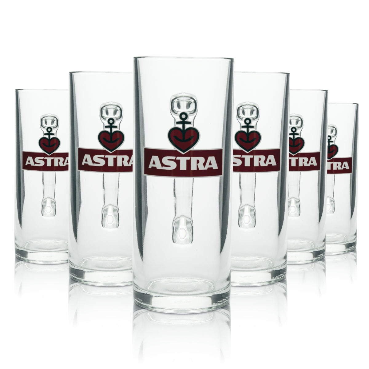 6 verres à bière Astra, chopes de 0,5 l, ensemble de verres Kiez Hamburg, brasserie, bar – Vue 4