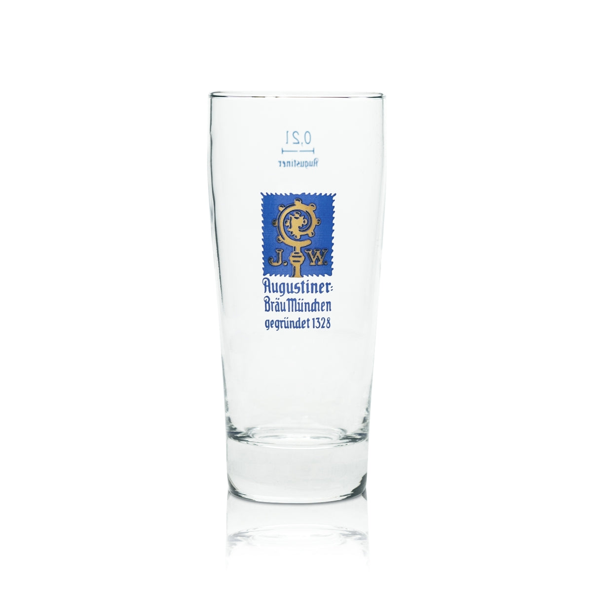 6 verres à bière Augustiner 0,2 l Willi Becher Verres Bavière Brasserie Beer Helles – Vue 2