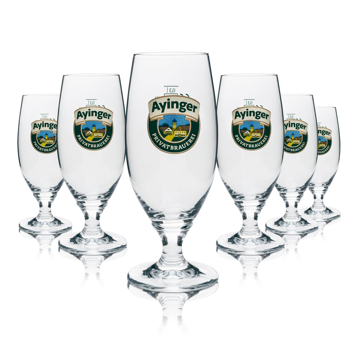 6 verres à bière Ayinger 0,3 l Tulipe Ritzenhoff – Vue 4