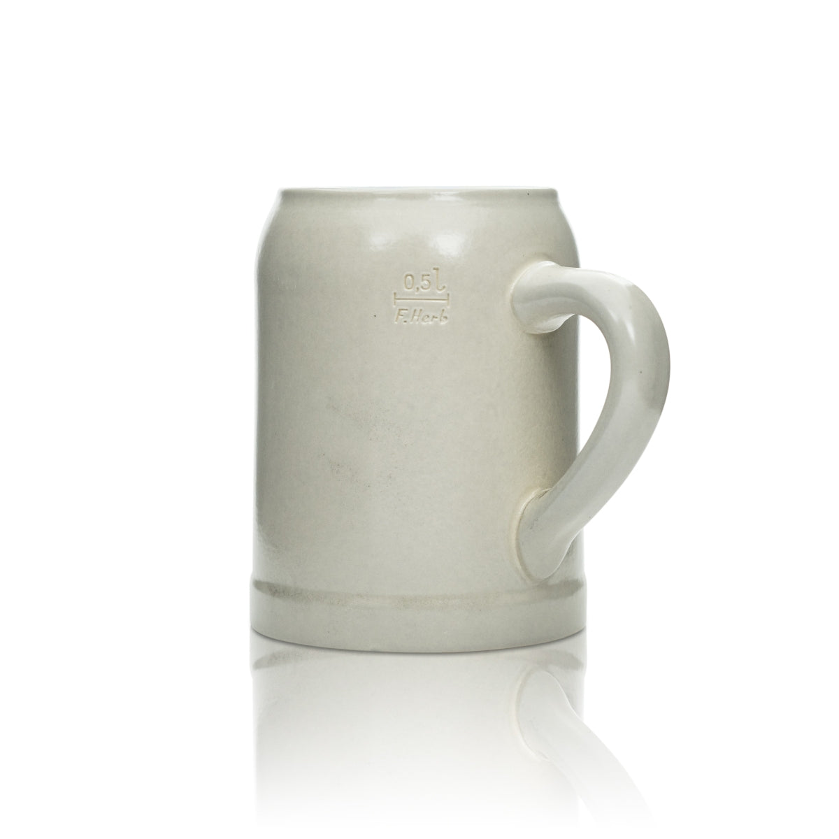 6 chopes à bière Ayinger 0,5 l en grès avec anse Verres à bière en grès Brasserie – Vue 3