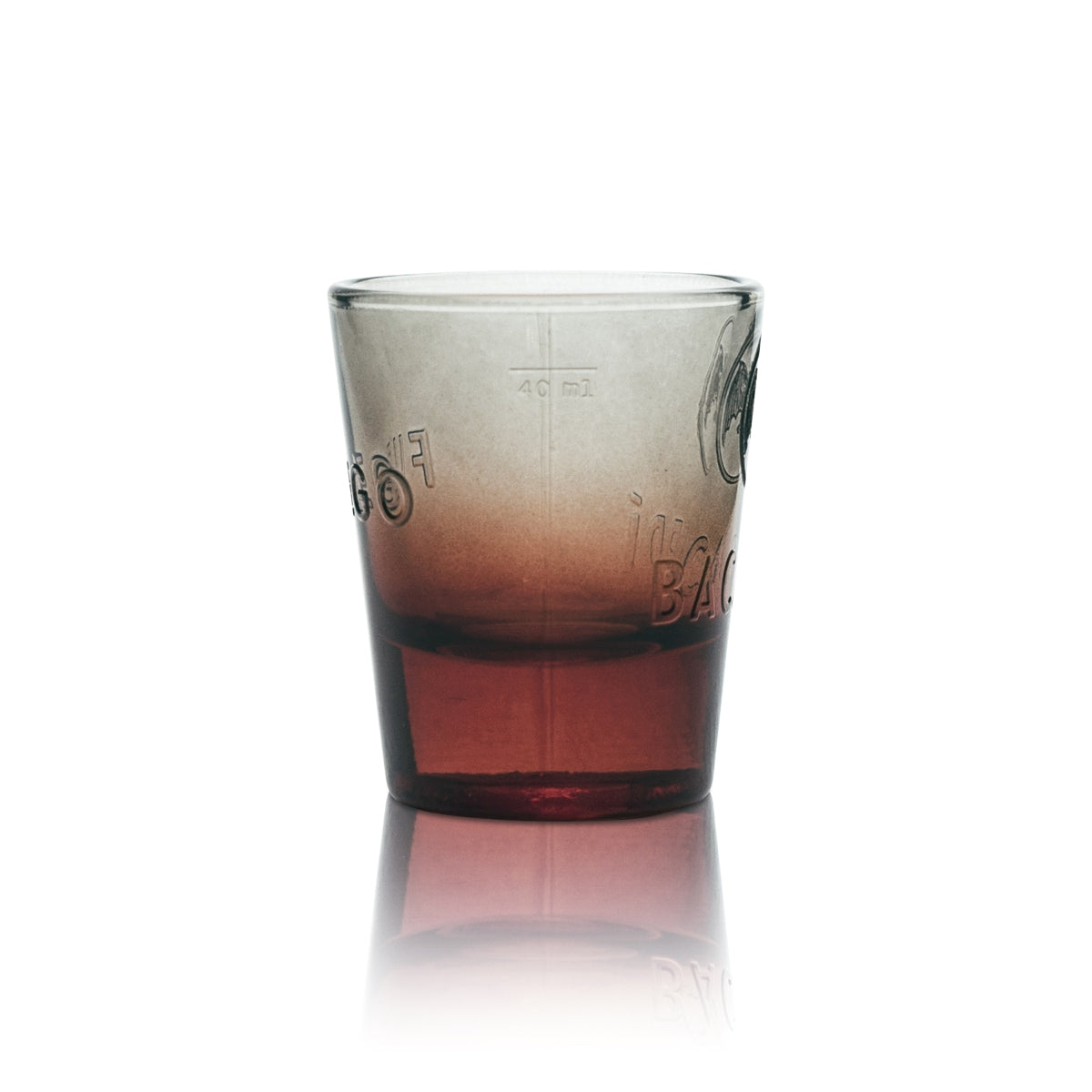6 verres à shot Bacardi 4 cl, verres courts à contour droit Fuego Gastro Kneipe Bar – Vue 3