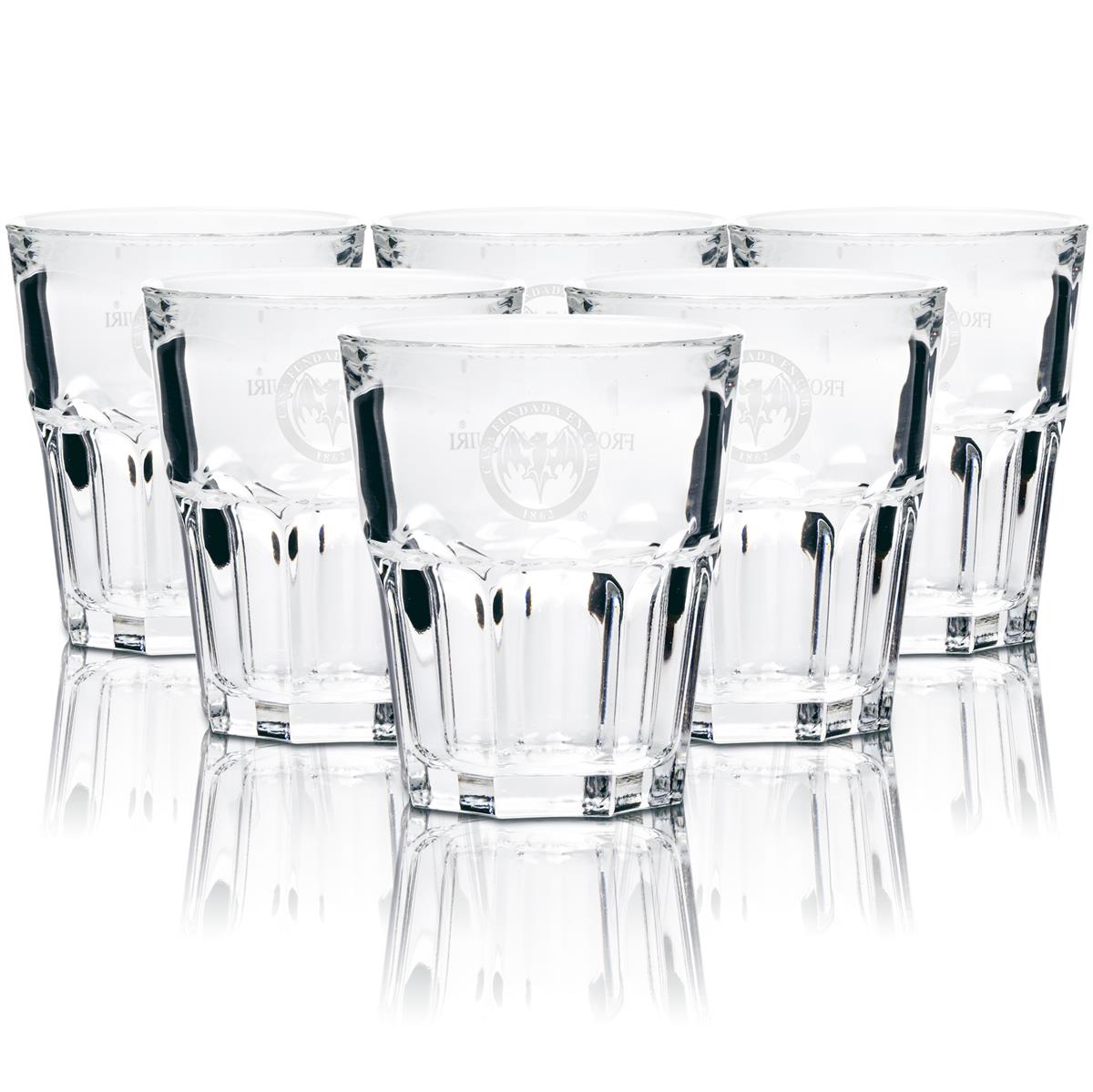 6 verres à rhum Bacardi 0,2 l « Frozen Daiquiri » neufs