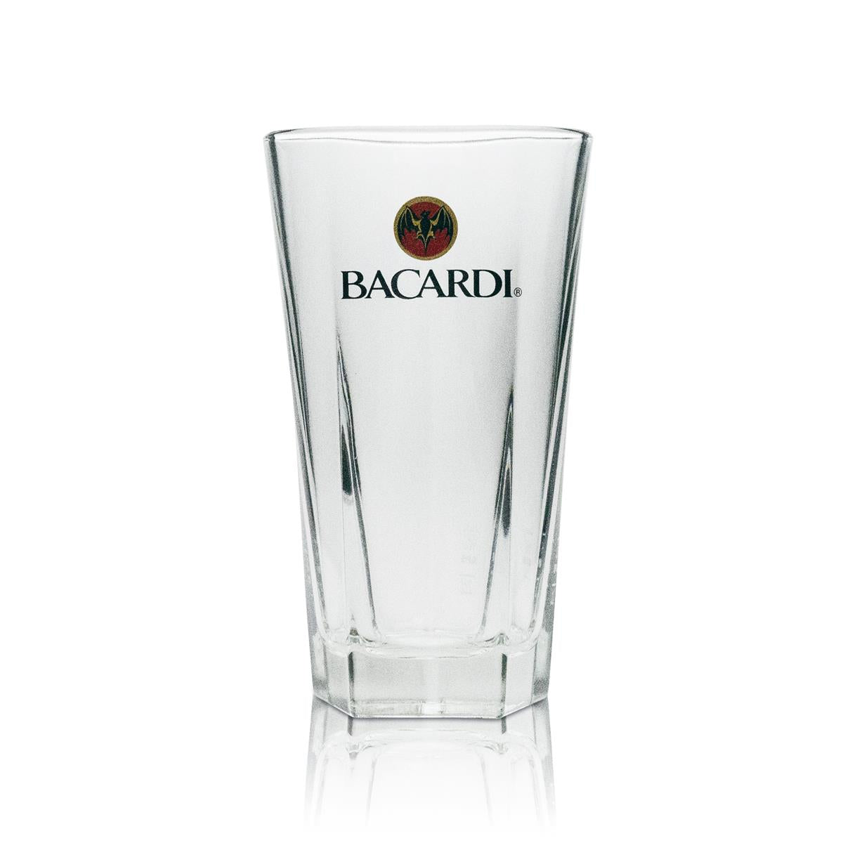 6 verres à rhum Bacardi Longdrink 5eck 355 ml – Vue 2