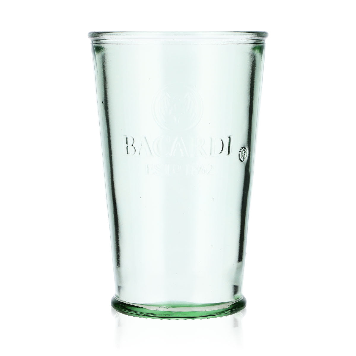 6 verres à rhum Bacardi Verres à rhum Verres Verres à cocktail Mojito  verts en forme de V – Vue 2