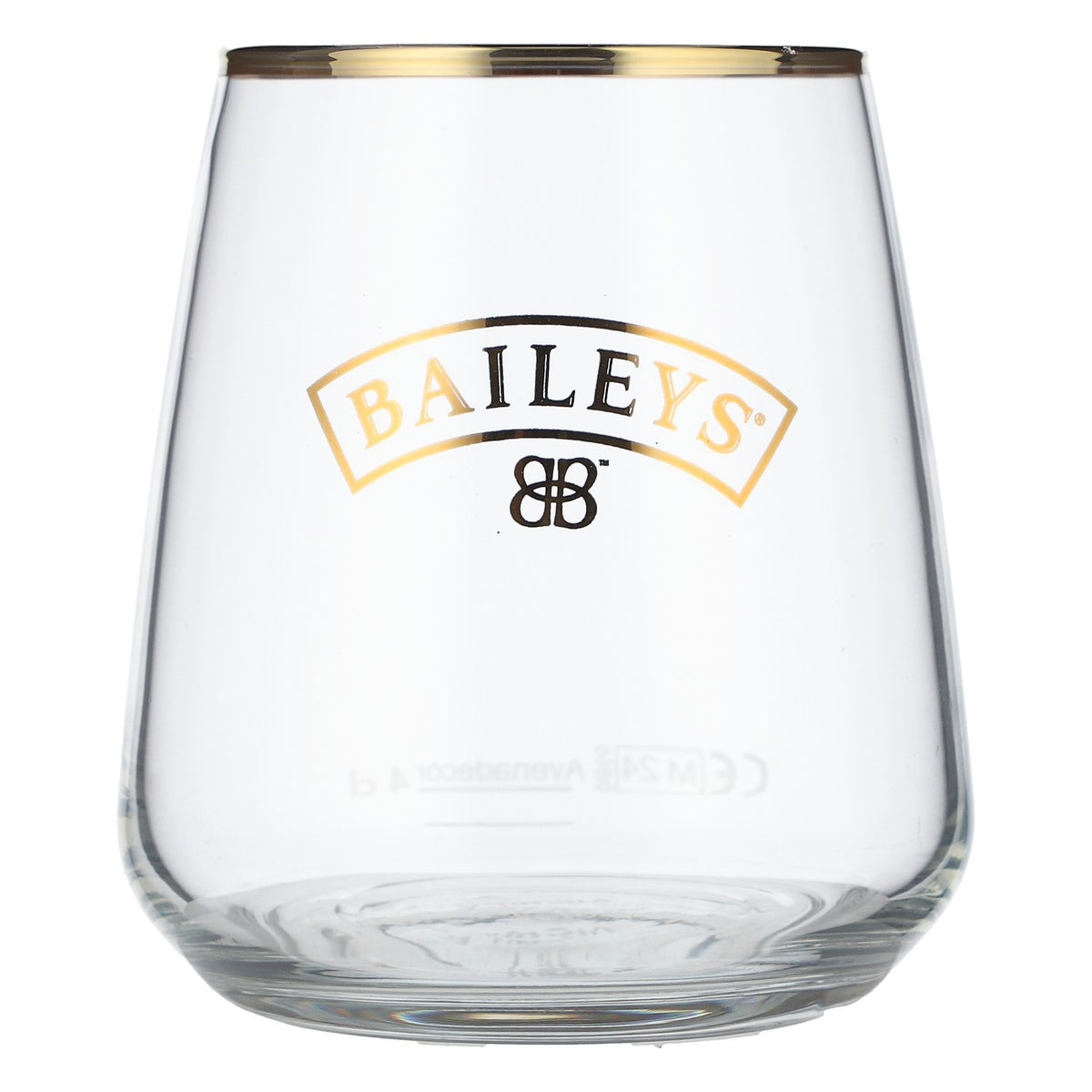 6 verres à liqueur Baileys 4 cl Verres à liqueur coniques Logo avec bord doré – Vue 2