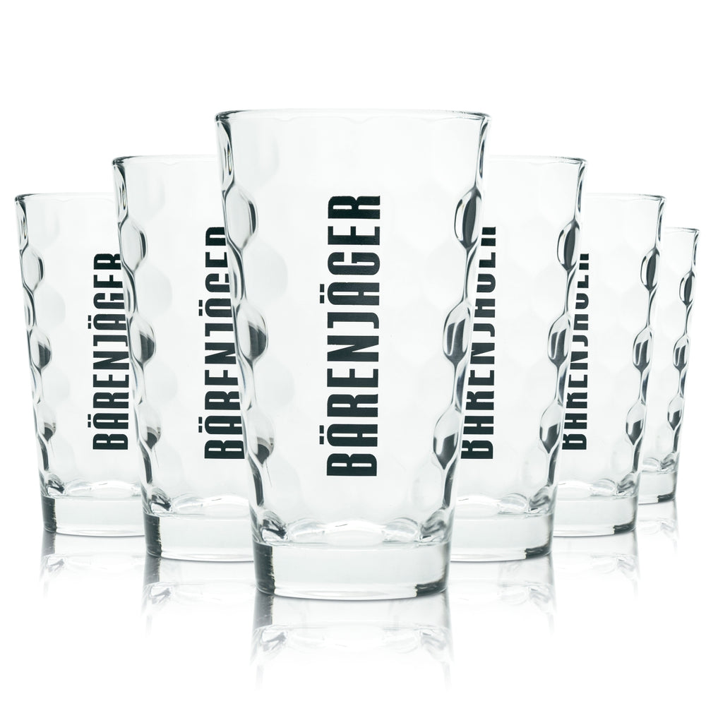 6 verres à cocktail 0,3 l « Bärenjäger » (chasseur d'ours) pour long drink, verres à cocktail gastronomiques pour bars et cafés