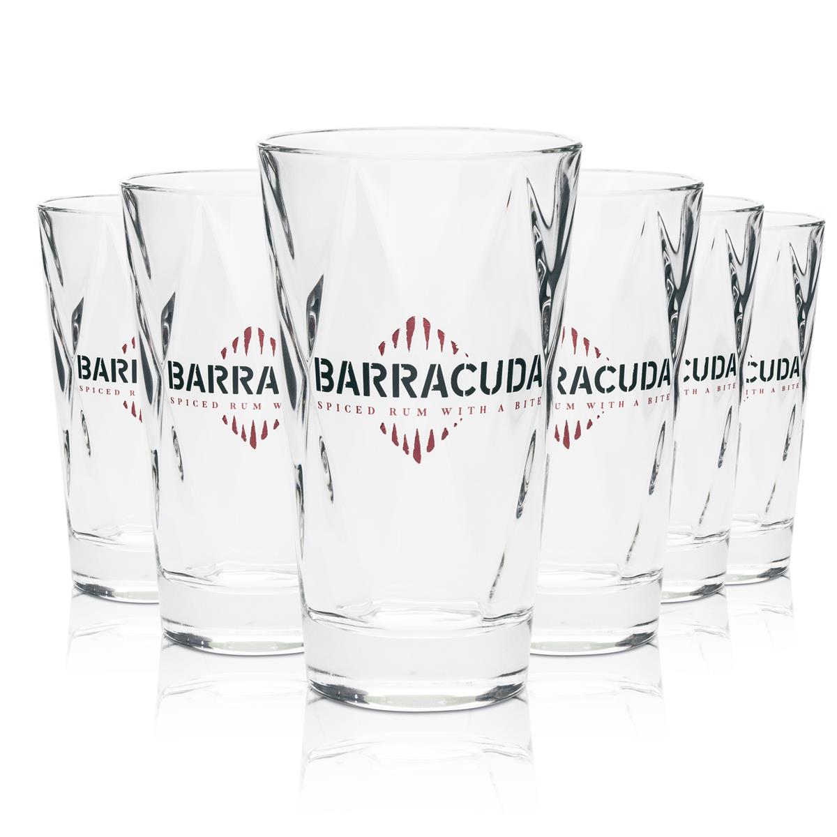 6x Verre à long drink Barracuda Rum Concerto 28 cl