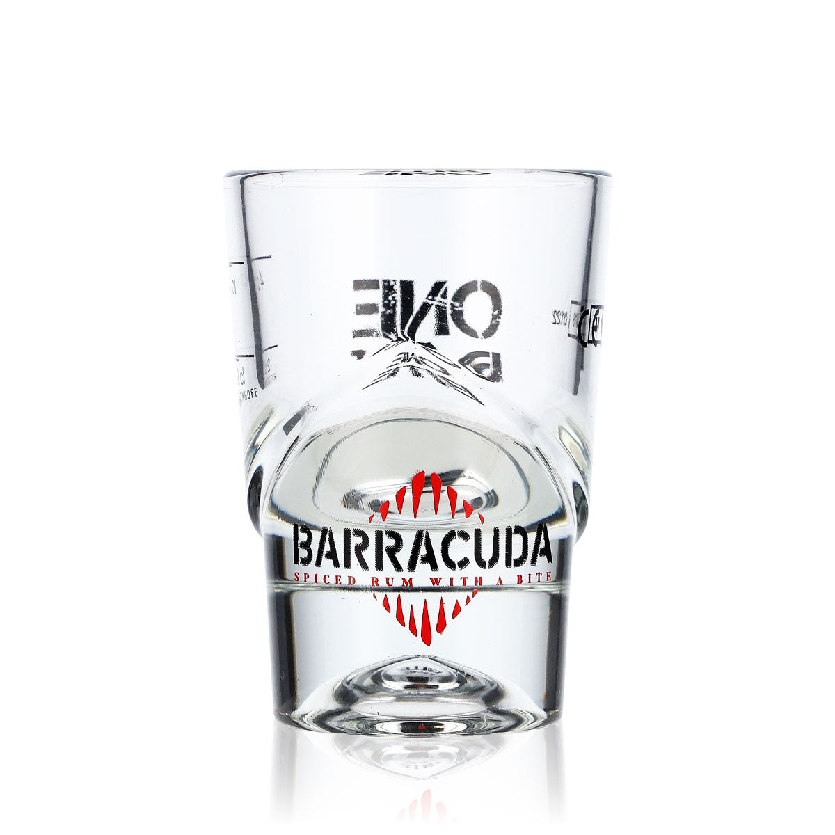 6x Verres à rhum Barracuda Verres à shot courts Verres à shot 4 cl « One Bite » – Vue 2