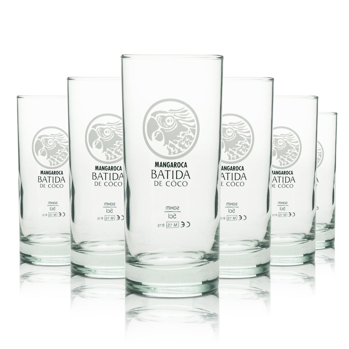 6 verres à liqueur Batida de Coco Verres à long drink droits 290 ml