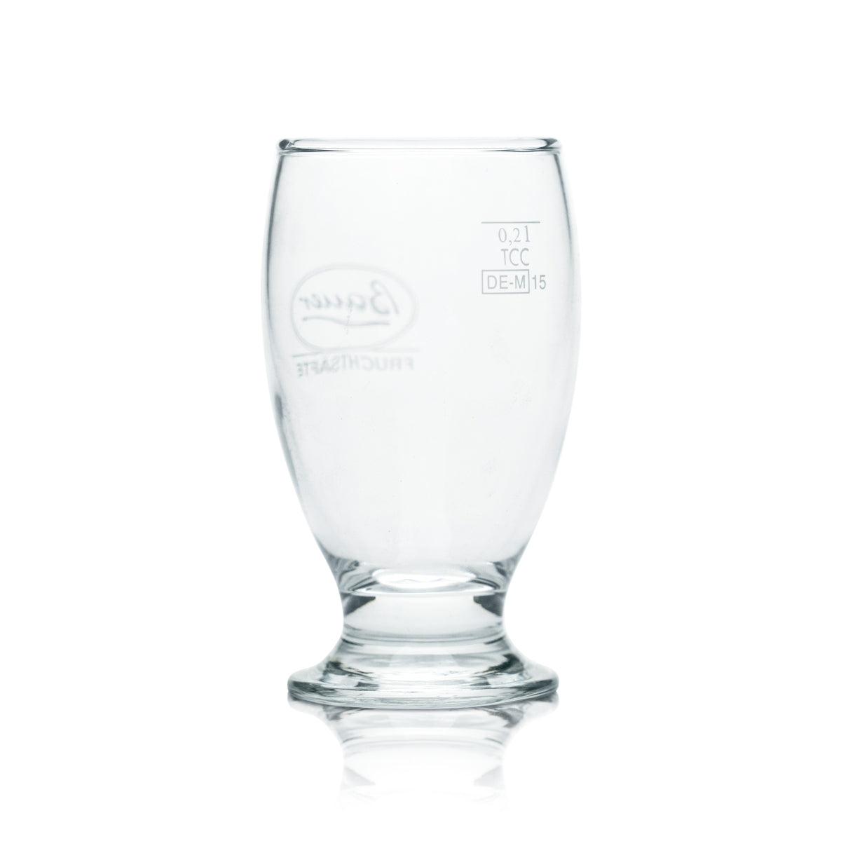 6x Bauer Verre 0,2 l Verre à pied Coupe Verres à jus Limonade Eau minérale Restauration – Vue 3