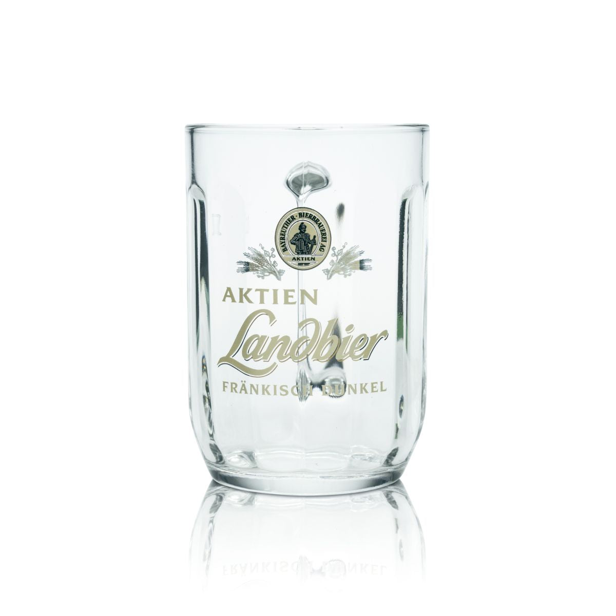 6x Bayreuther Bierbrauerei verre 0,3l contour chope à bière Humpen Seidel ensemble de verres – Vue 2