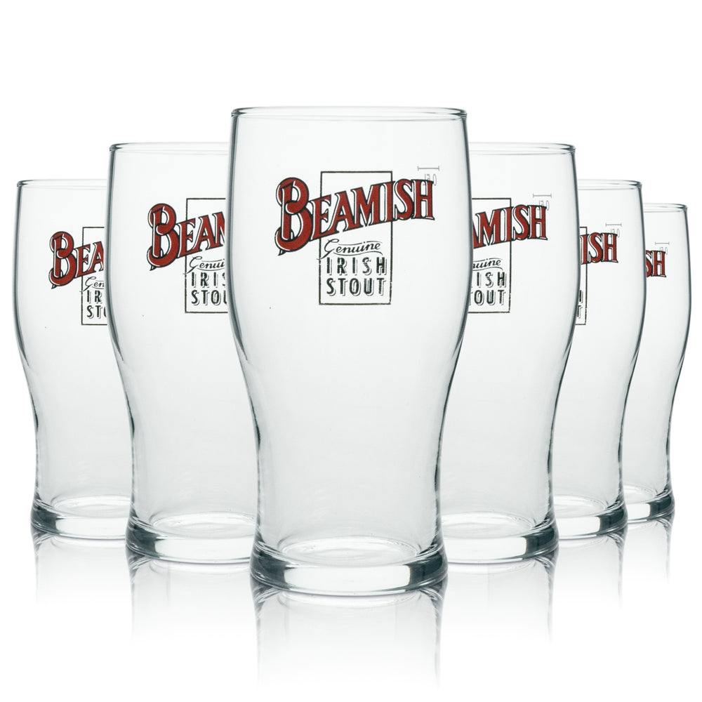 6 verres à bière Beamisch Longdrink Irish Stout 500 ml