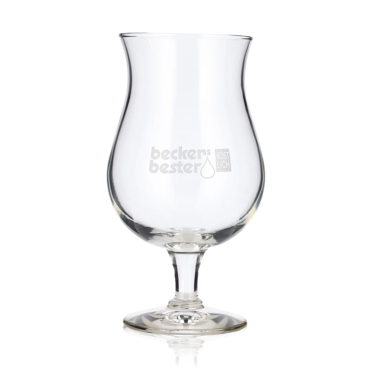 Lot de 6 verres à vin « Becker's Bester » de 0,62 l, forme calice, logo blanc, marque Durabor – Vue 2