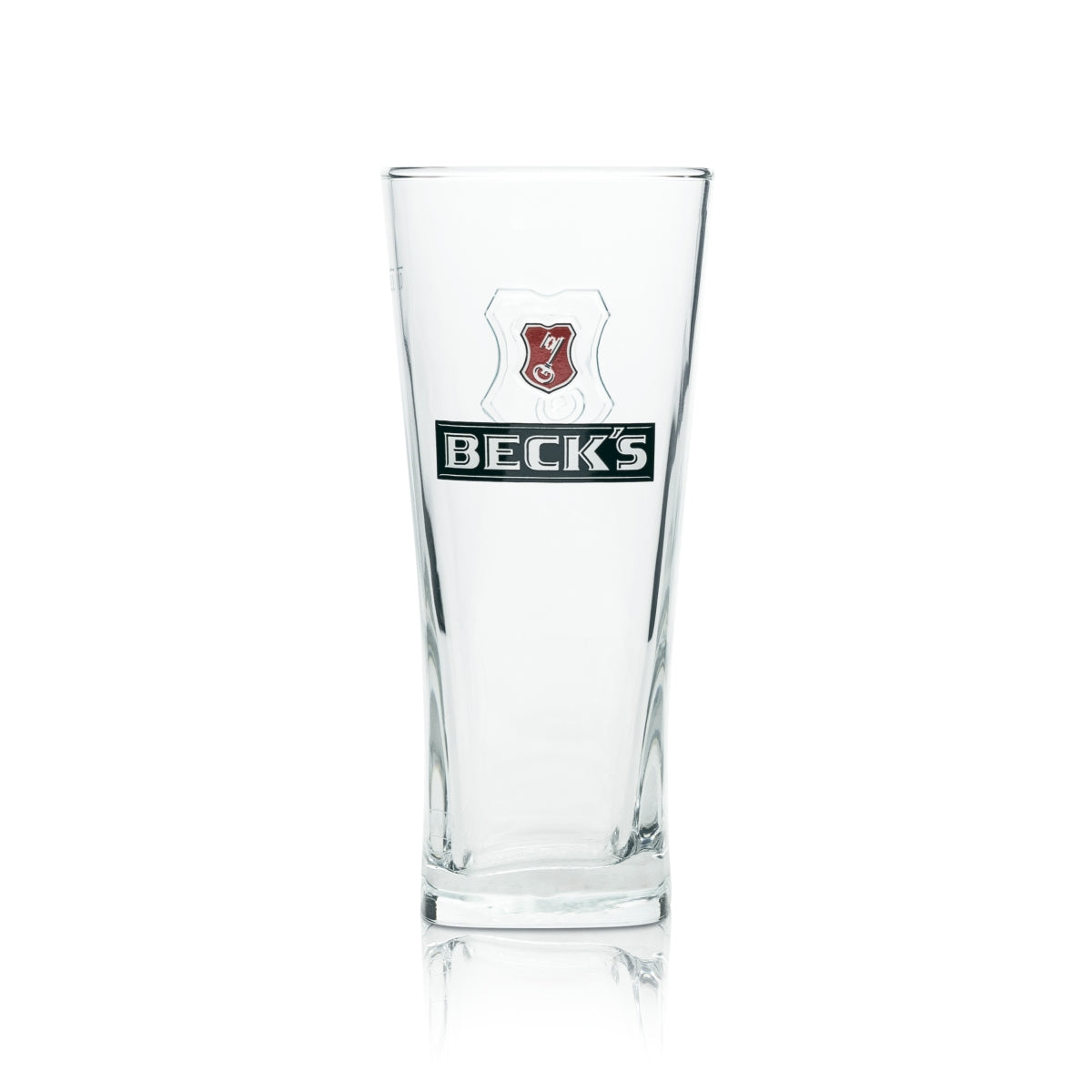 6 verres à bière Becks 0,2 l Verres à bière Henry Verres Tasses Logo en relief – Vue 2