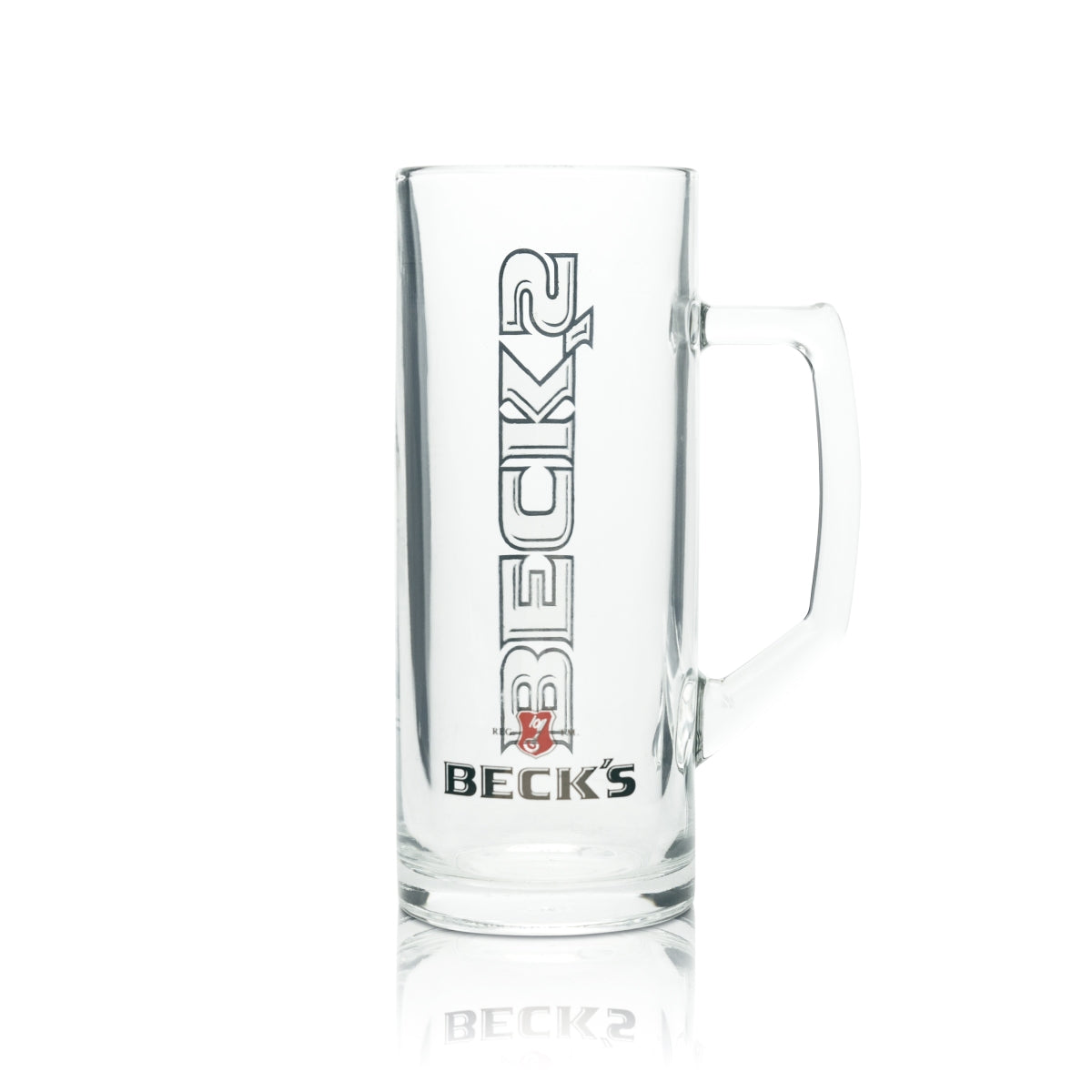 6 chopes à bière Becks 0,5 l Reno Borgonovo Seidel Henkel Gläser Humpem Krüge – Vue 3