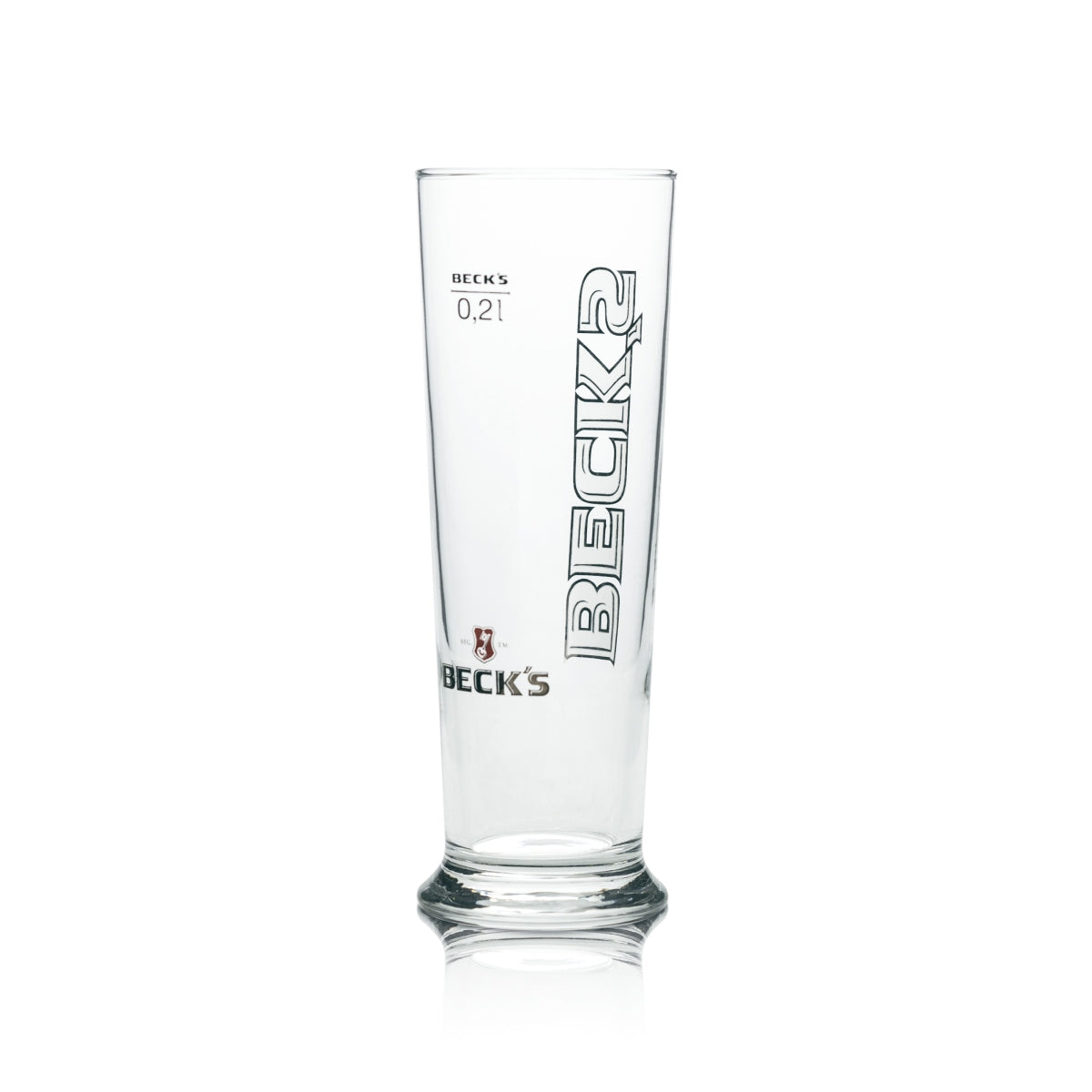 6 verres à bière Becks Seattle 0,2 l Verres tulipes Sahm Brasserie Coupe Bar gastronomique – Vue 4