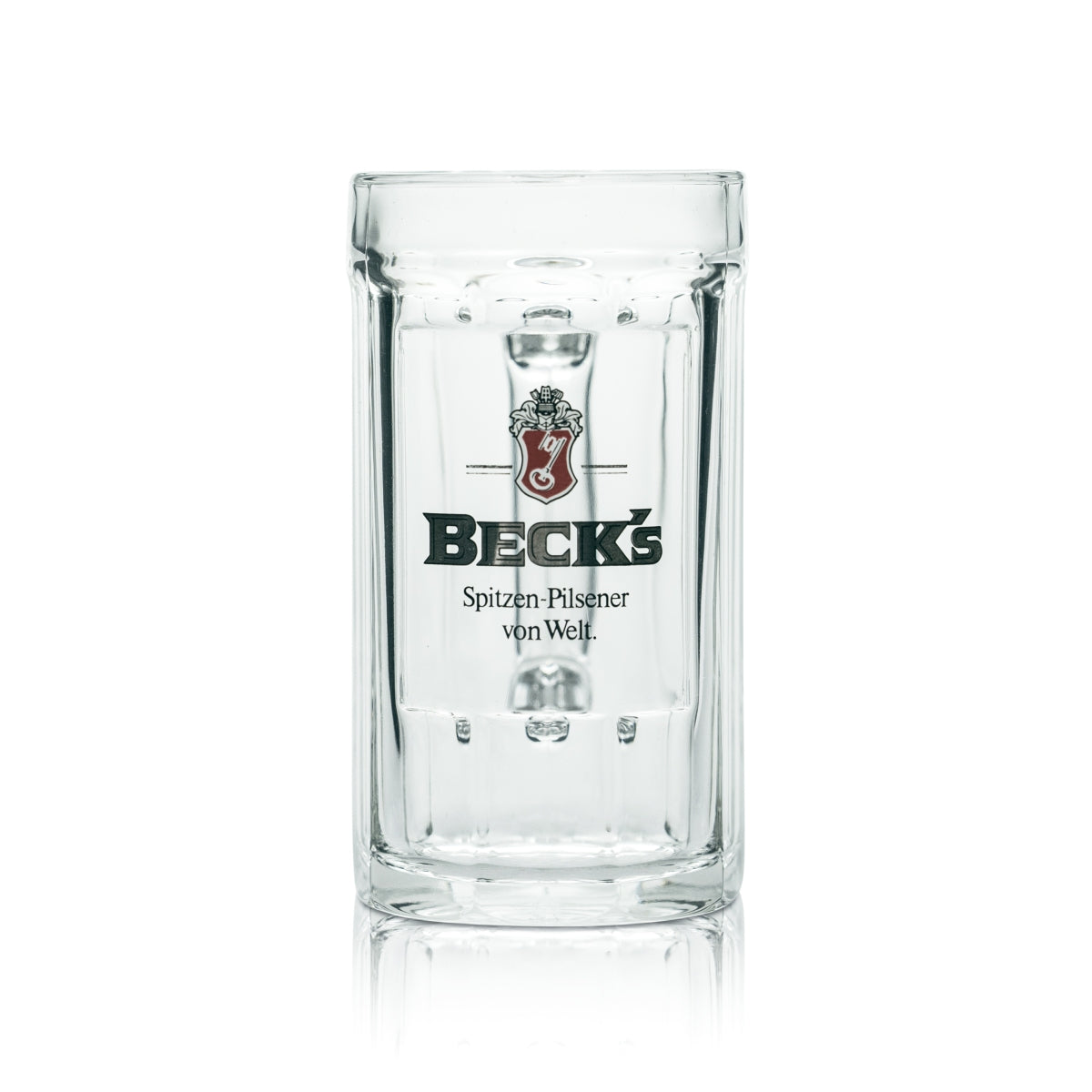 6 verres Becks 0,4 l, chopes à bière, verres à pilsener, brasserie, non filtrés, restauration – Vue 2
