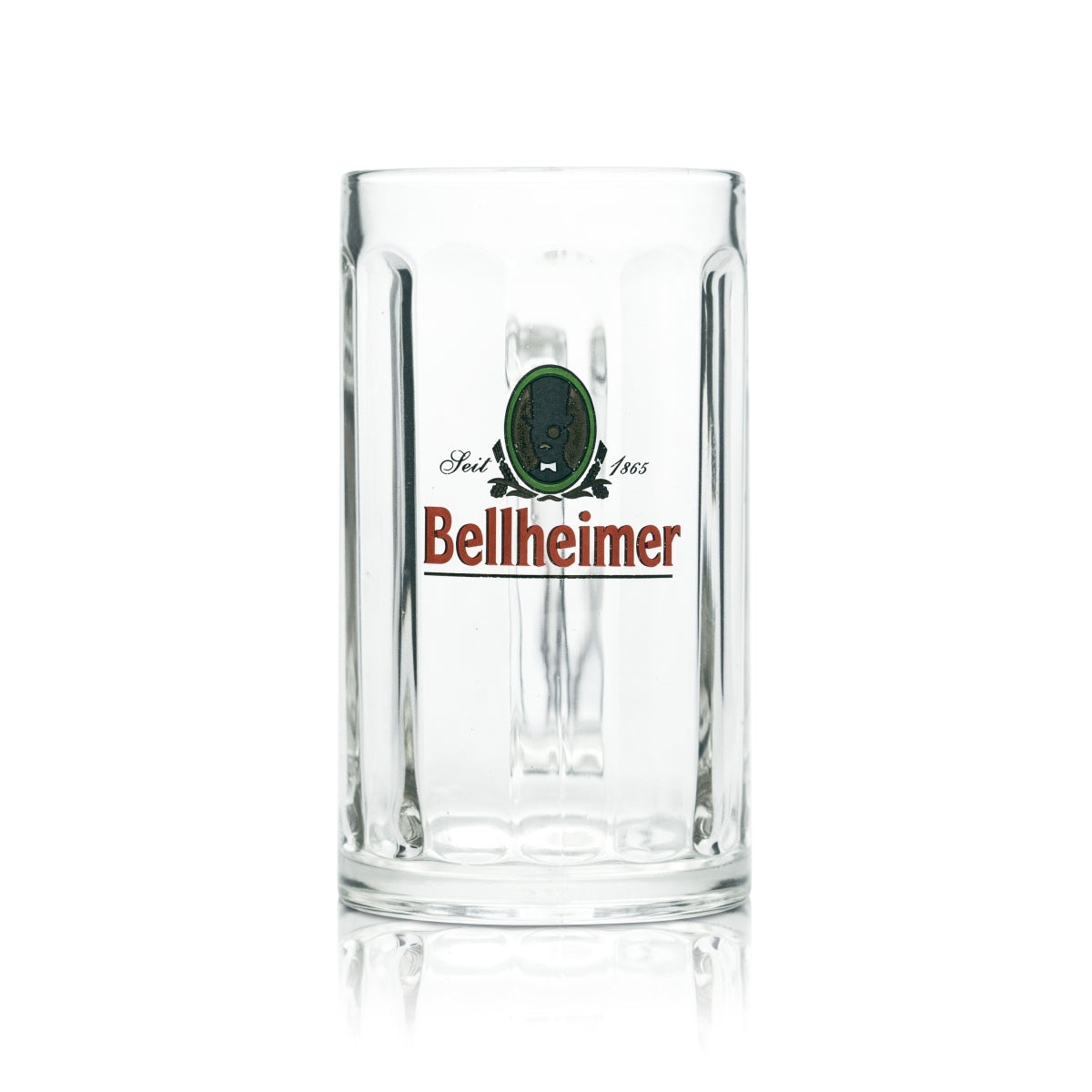 6 verres Bellheimer 0,5 l, forme chope, verres à bière Humpen Seidel, brasserie palatine – Vue 2