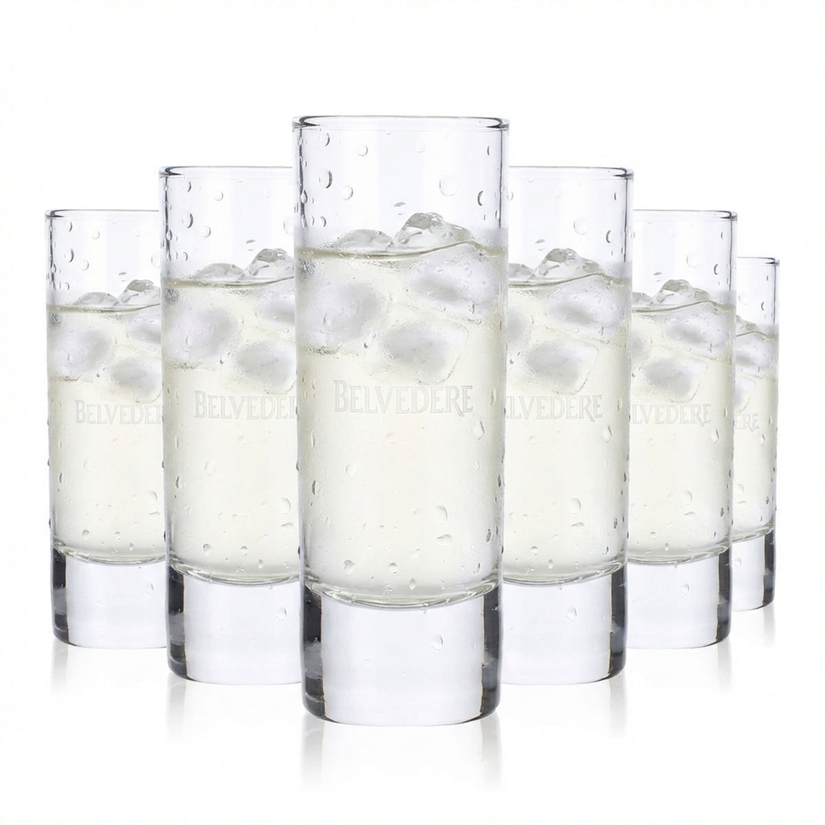 6 verres à vodka Belvedere 5 cl Verre à shot Signature Sipping Glass C6