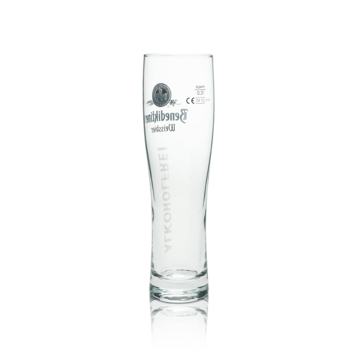 Lot de 6 verres à bière Benediktiner 0,3 l Verres à bière blanche sans alcool avec graduation, adaptés à la restauration – Vue 4