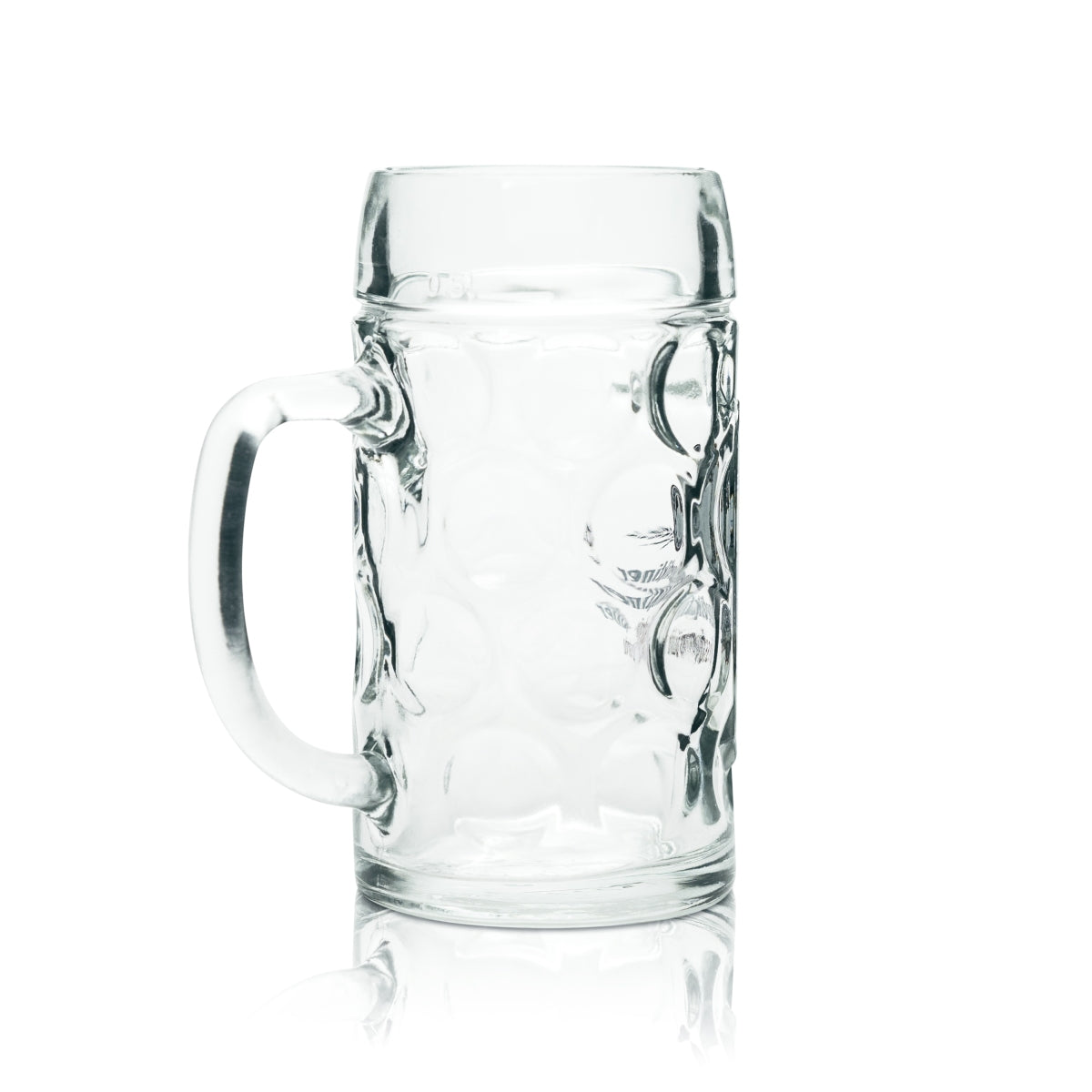 6 verres à bière Benediktiner Weissbräu 0,5 l, chope Isar Seidel avec anse – Vue 3