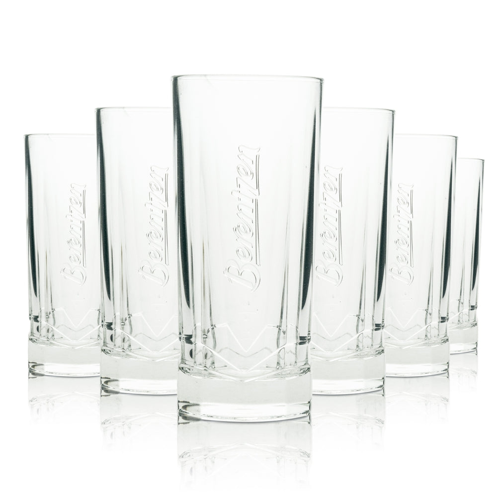 6x Verre à liqueur Berentzen Longdrink octogonal 200 ml