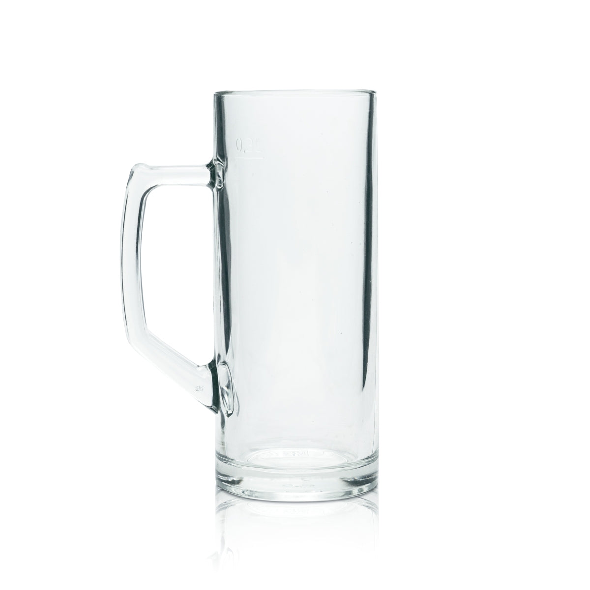 6 chopes à bière 0,3 l en verre Seidel « Reno » Borgonovo Verres de marque Henkel Humpen – Vue 2