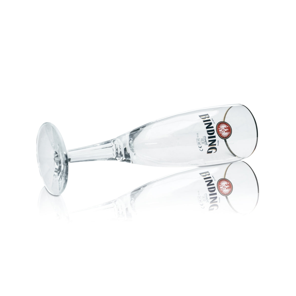 6 verres à bière 0,3 l avec bord doré, forme tulipe, pour bars, brasseries et cafés – Vue 5