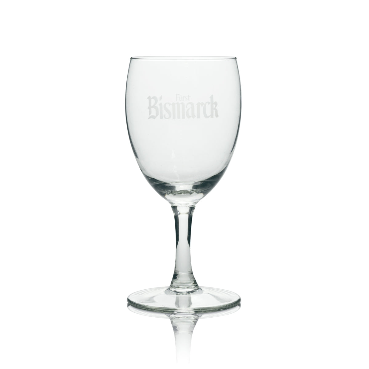 6 verres à eau Bismarck, calice, écriture blanche, rastal, 19 cl – Vue 2