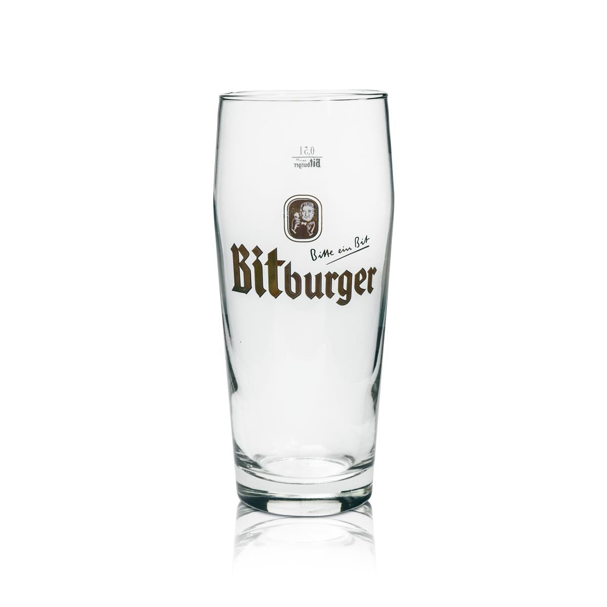 6 verres à bière Bitburger de 0,5 l « Willibecher » – Vue 2