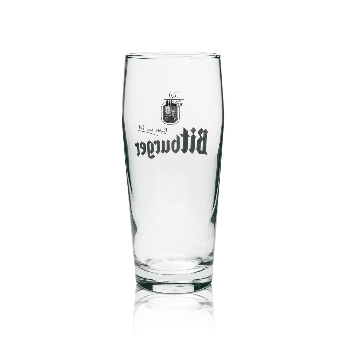 6 verres à bière Bitburger de 0,5 l « Willibecher » – Vue 3
