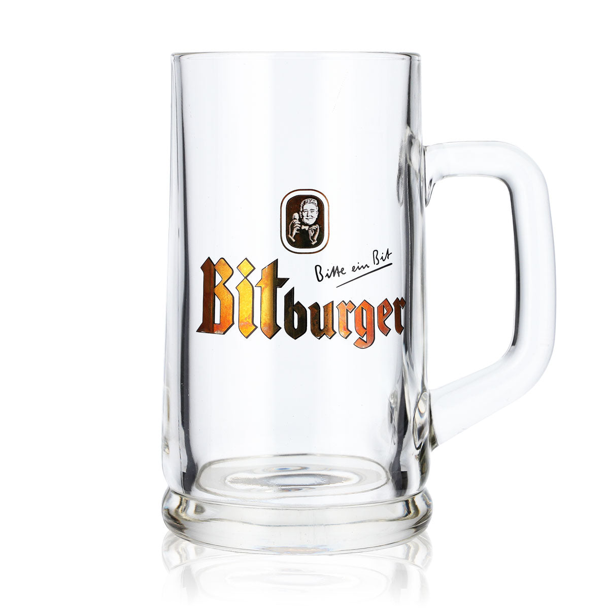 6 verres à bière Bitburger Humpen 0,3 l Rastal – Vue 3