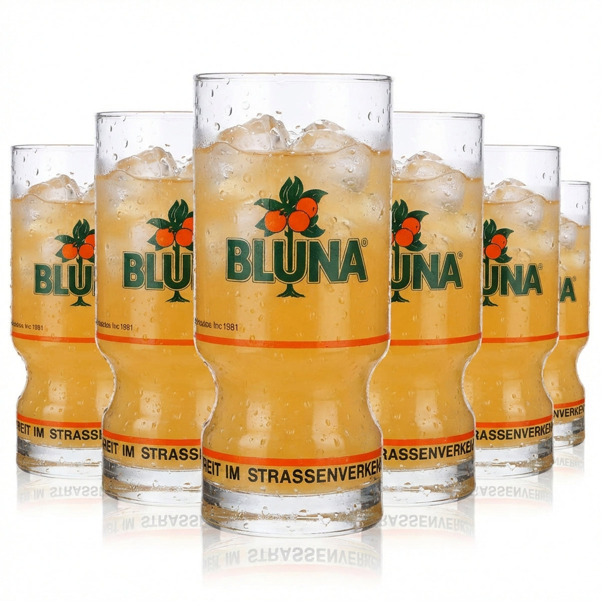 6 verres à boisson gazeuse Bluna 0,3 l « Muppets Waldorf & Statler »