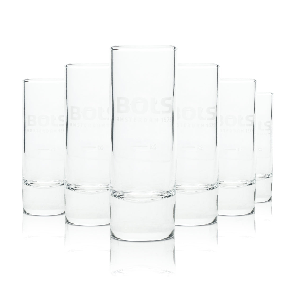 6 verres à liqueur Bols Verres à schnaps courts 2 cl 4 cl Gastronomie Chêne Stamper Bar