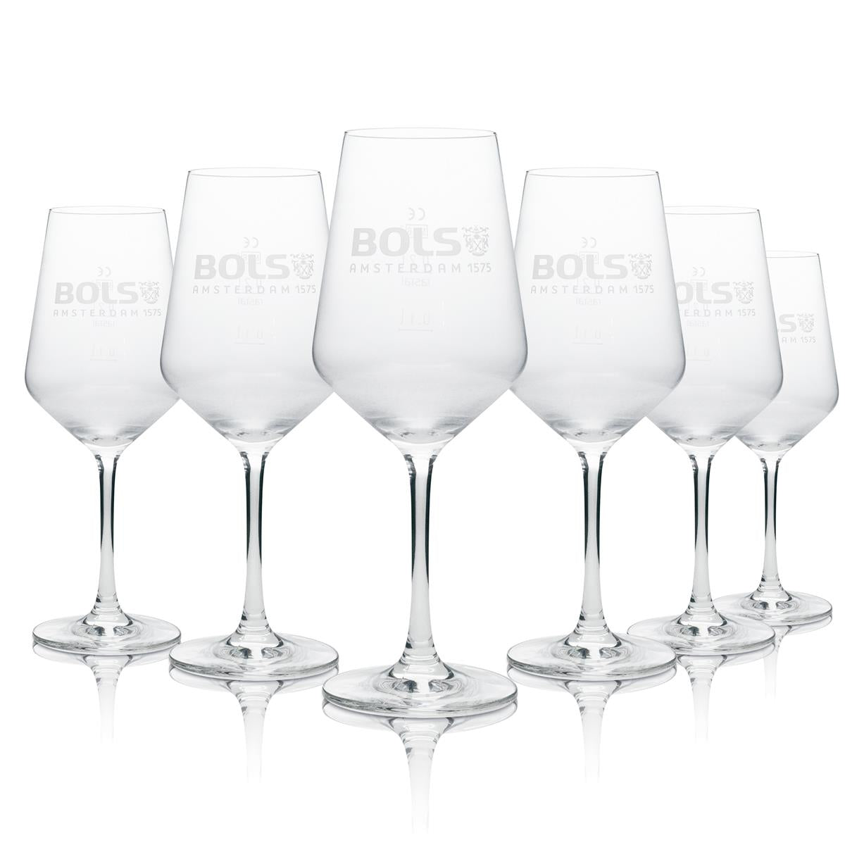 6 verres à liqueur Bols