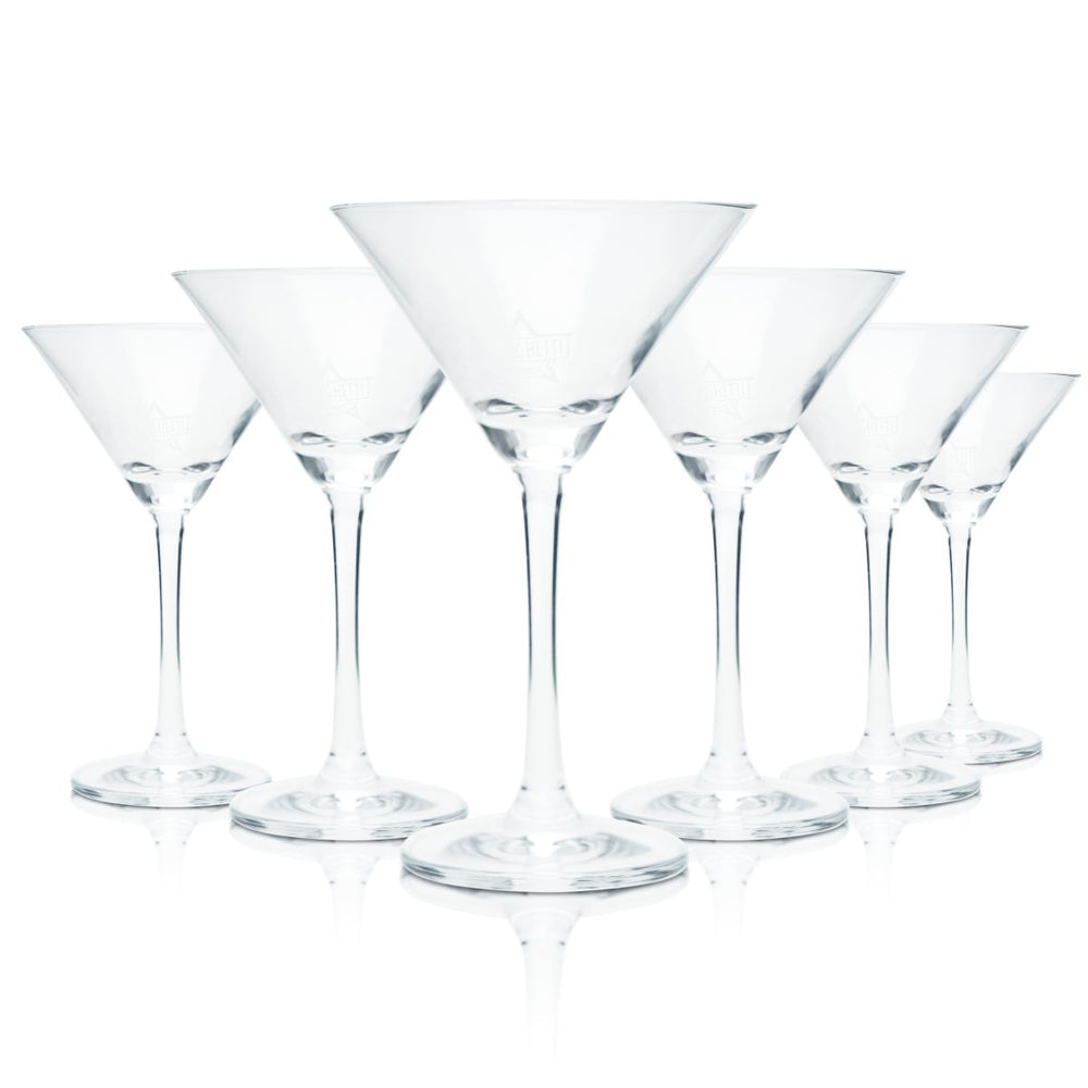 6x verre Borghetti 0,1l coupe Martini verre à calice Dooleys verre à apéritif set de verres