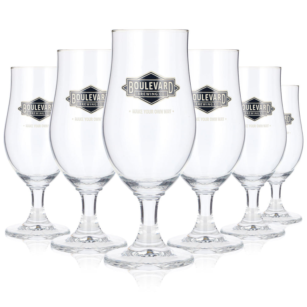 6 verres à bière « Boulevard » de 0,25 l, modèle « Pokal » de Ritzenhoff (lot de 6)