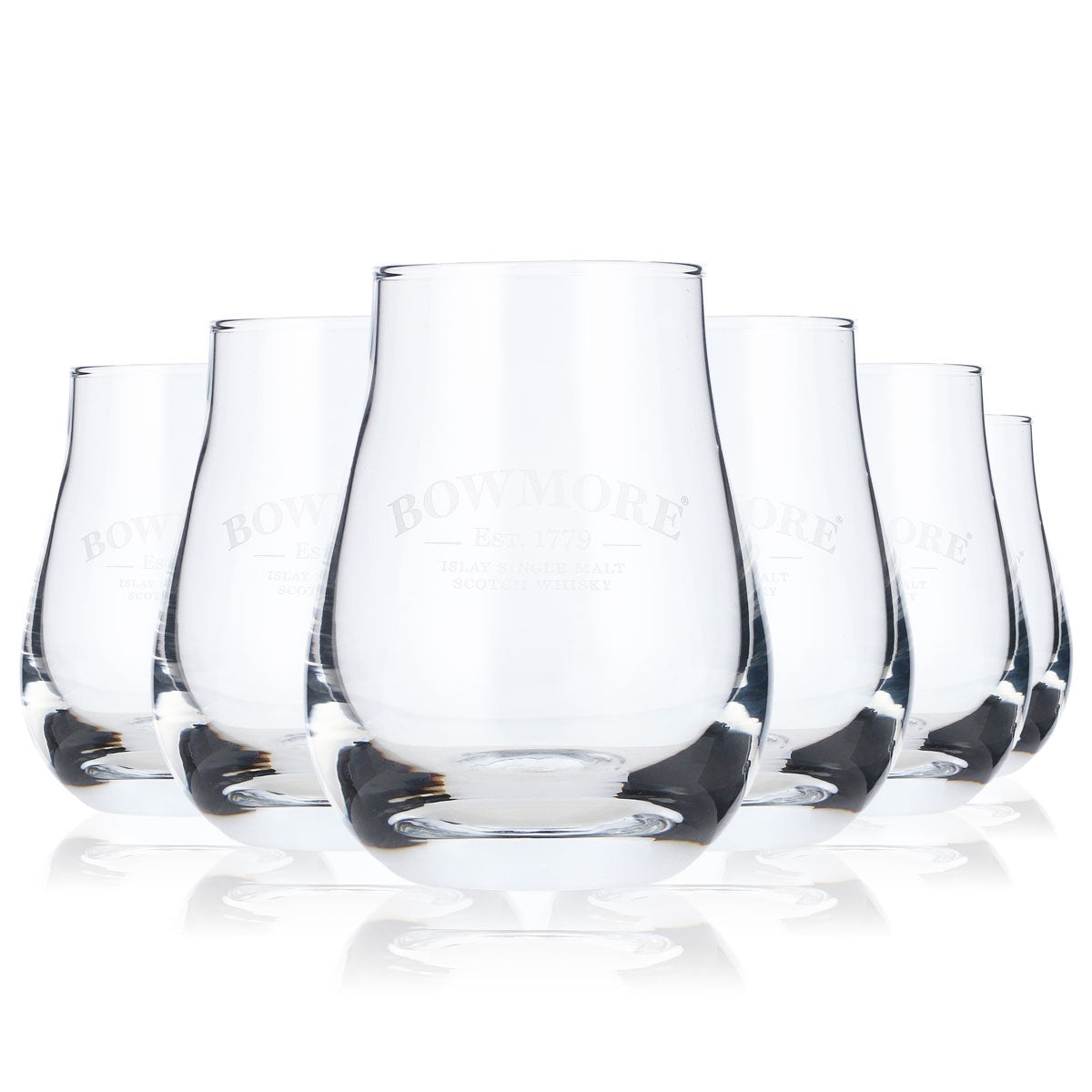 6 verres à whisky Bowmore Verres à dégustation bombés 0,11 l Verre à whisky – Vue 5
