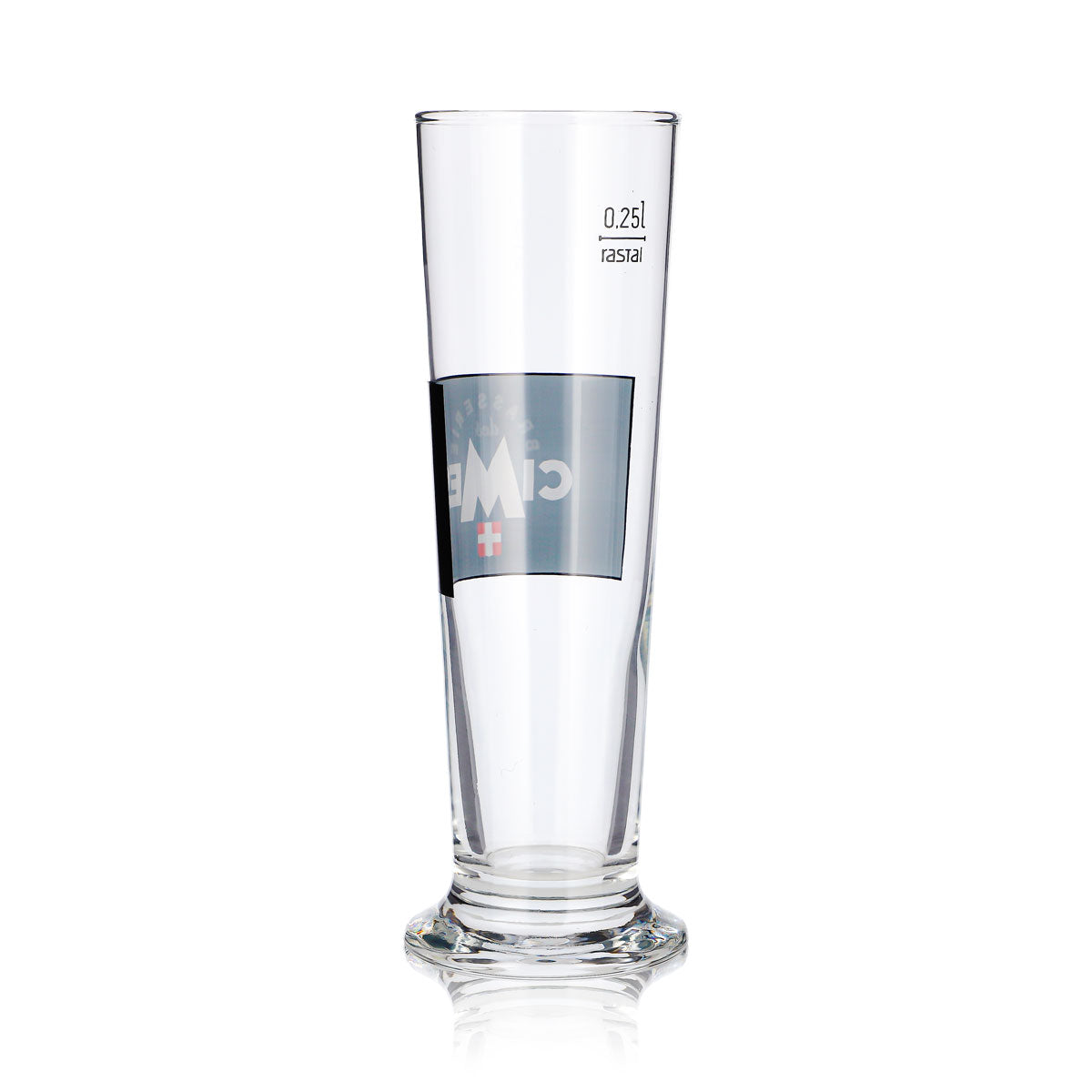 6 verres à bière « Brasserie des Cimes » 0,25 l, modèle « Pokal Rastal Exclusiv Stange » (lot de 6) – Vue 5