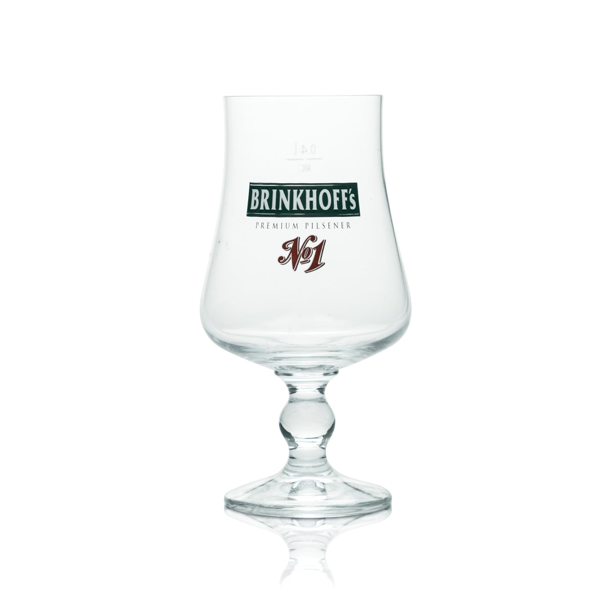 6 verres Brinkhoffs 0,4 l Pilsener Tulipe Verres à bière Calibrés pour la restauration Brasserie – Vue 2